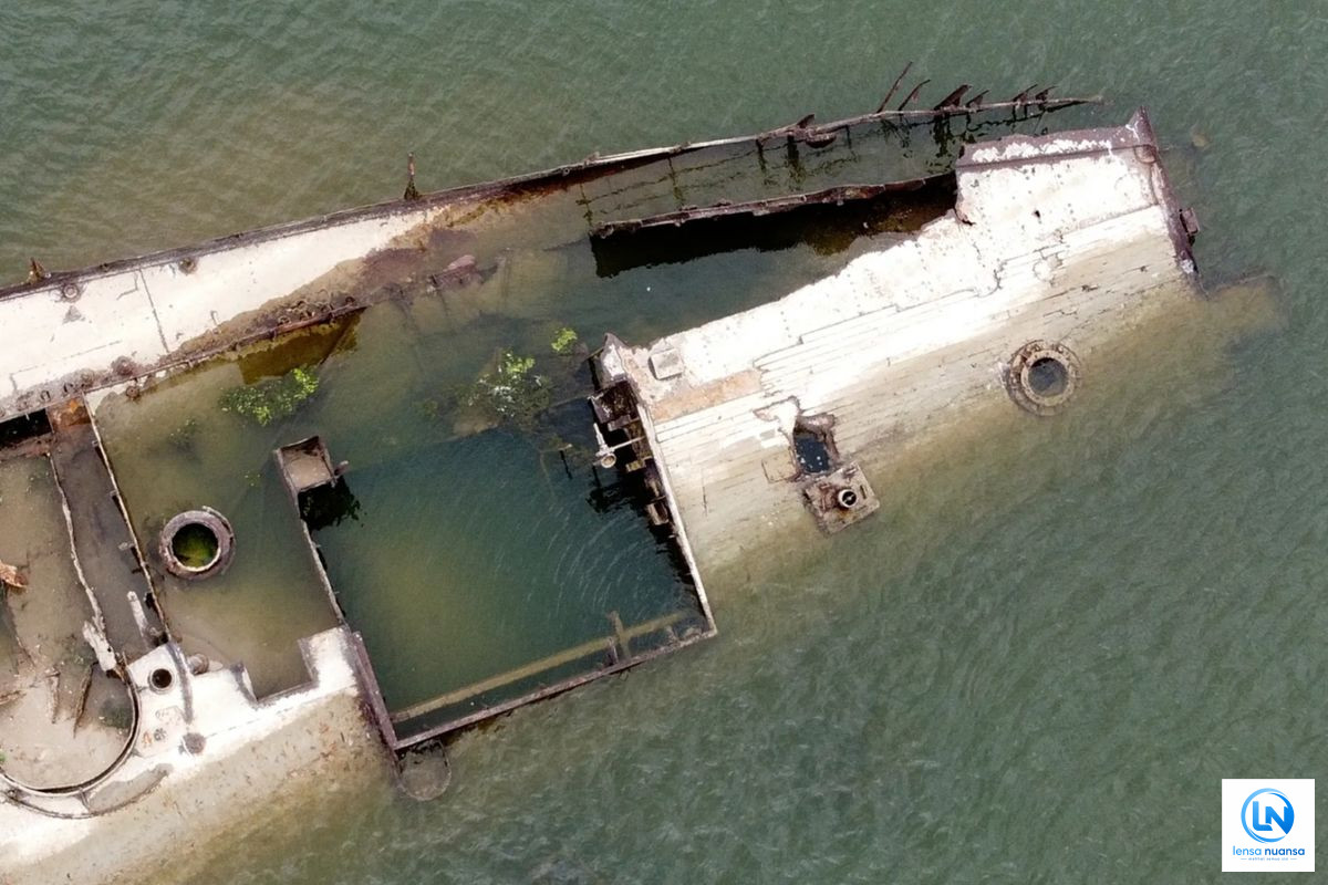 Kekeringan Ekstrem Landa Eropa, Sungai Danube Menyusut Drastis hingga Bangkai Kapal Perang Nazi Muncul ke Permukaan