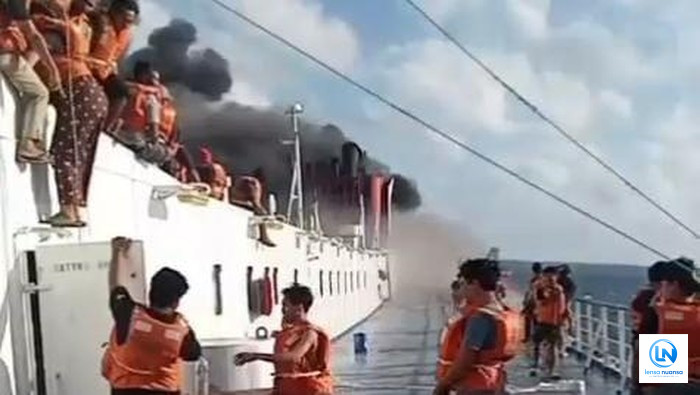 Kebakaran KMP Mutiara Sentosa 2 di Perairan Sumenep Tewaskan Empat Penumpang, 218 Selamat