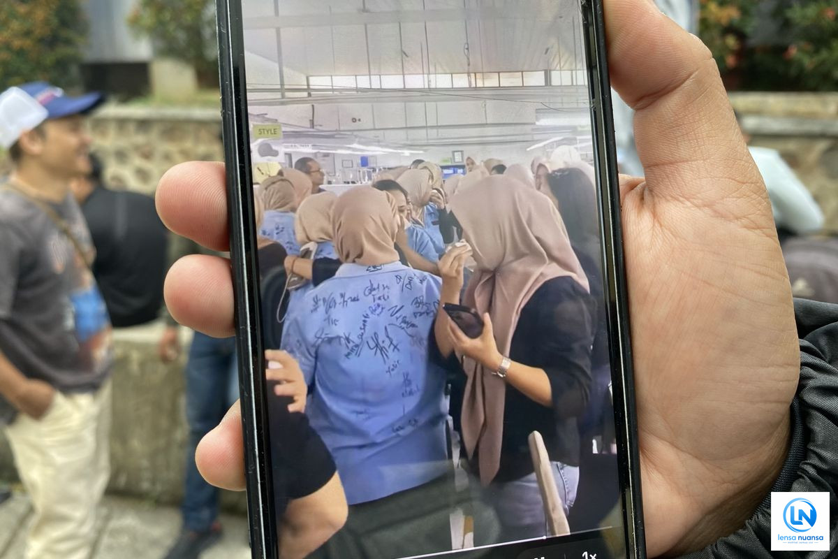 178 Buruh Pabrik Garmen di Cimahi Kena PHK, Momen Perpisahan Viral di Media Sosial
