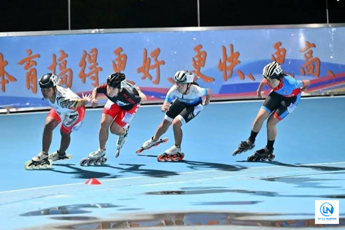 Gemilang di China, Tim Sepatu Roda Indonesia Sabet 14 Emas di Belt and Road Championships 2026