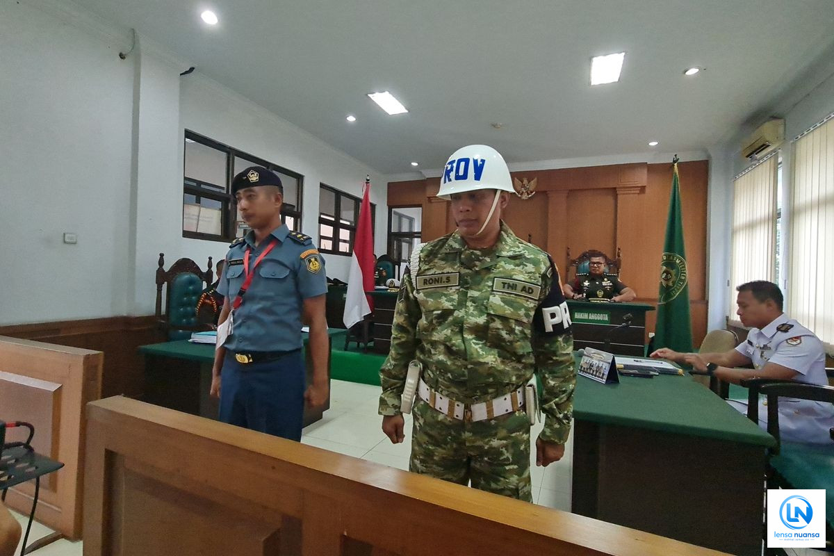 Terungkap di Sidang, Perwira TNI AL Beli Sabu 3 Kali dari Rekannya, Dikirim Pakai Pesawat Militer