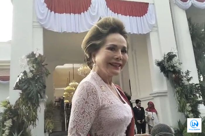 Ratna Sari Dewi Soekarno Hadir di Upacara HUT Ke-81 RI, Tampil Anggun Berkebaya Putih