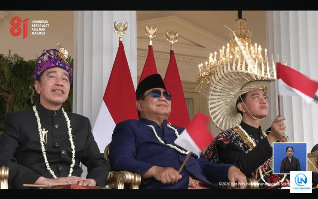 Prasetyo Hadi Sebut Keakraban Prabowo, Gibran, dan Jokowi di HUT ke-81 RI Hal yang Semestinya