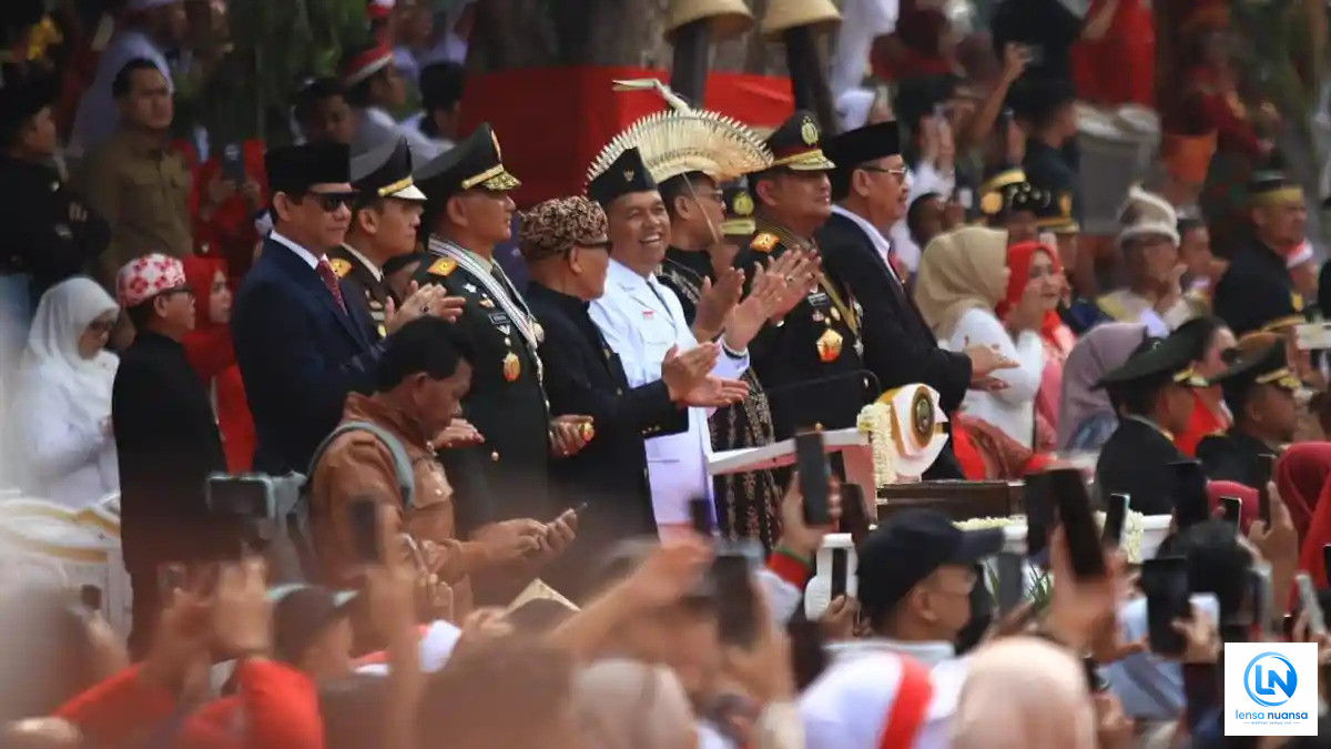 Upacara HUT ke-81 RI di Jabar Berbeda, Petani hingga Petugas Kebersihan Dapat Tempat Spesial