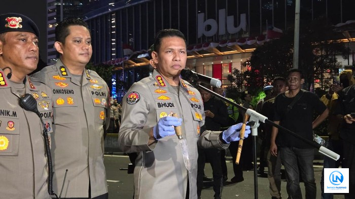 Polisi Temukan Pisau dan Golok Saat Aksi Demonstrasi, Tujuannya Masih Didalami