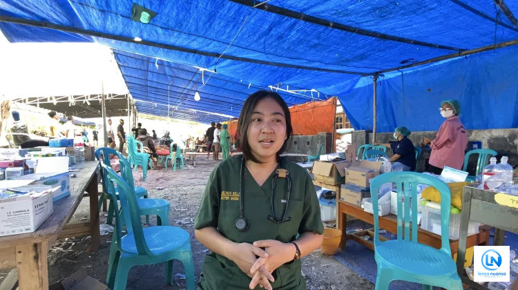 Stetoskop, Obat Seadanya, dan Ratusan Harapan: Perjuangan Dokter Melinda di Tengah Gempa NTT