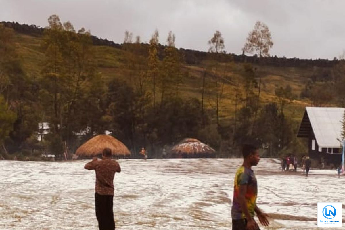 Hujan Es Terjang Tiga Distrik di Lanny Jaya, Tanaman Warga Rusak dan Picu Ancaman Krisis Pangan