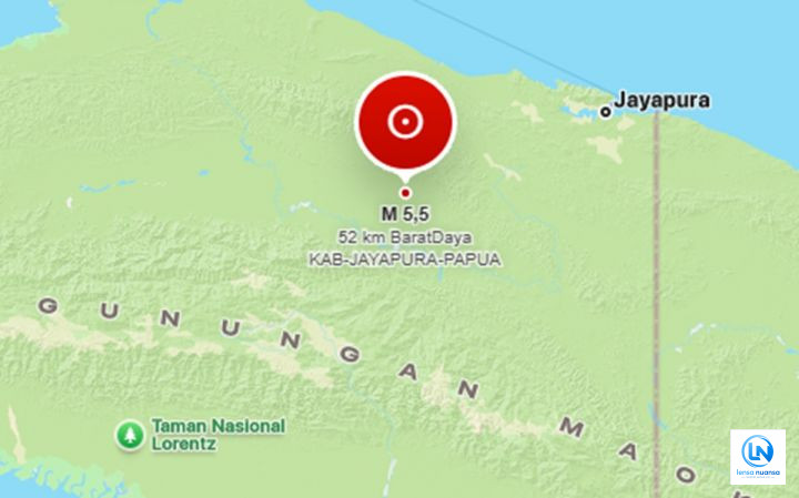 Gempa Darat Guncang Papua, Getaran Terasa di Sarmi hingga Jayapura