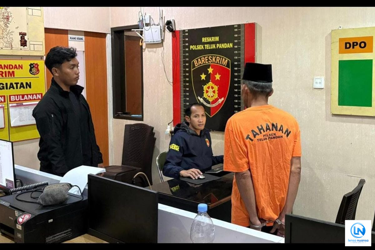 Pria 62 Tahun Diamankan Polisi, Diduga Terlibat Pembakaran 5 Hektare Lahan di Kutai Timur