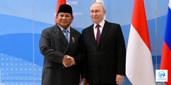 Prabowo Bertemu Putin di Vladivostok, Bahas Penguatan Hubungan Strategis Indonesia-Rusia