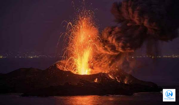 Saksikan Anak Krakatau Semburkan Lava Pijar, Rombongan Pemancing Jakarta Langsung Tinggalkan Laut