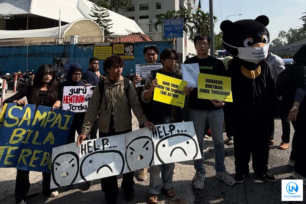 Greenpeace Malaysia Protes di KBRI Kuala Lumpur, Desak Indonesia Atasi Kabut Asap Lintas Batas