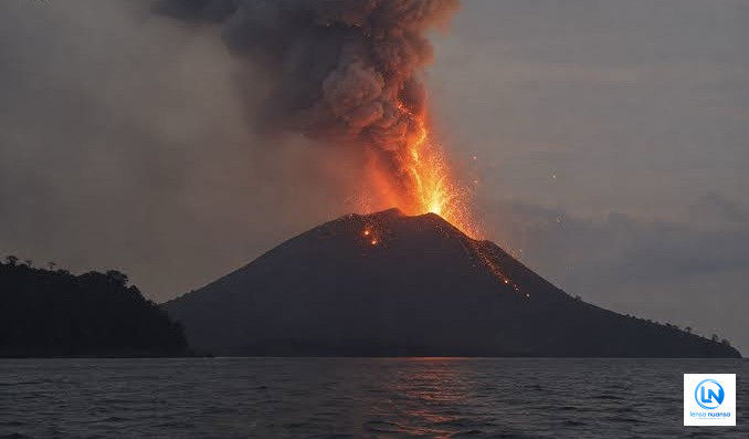Terungkap! Dentuman Misterius di Bandung Ternyata Berasal dari Erupsi Gunung Anak Krakatau