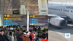 Penerbangan Soekarno-Hatta Dihentikan hingga 18.00 WIB, Penumpang Masih Menumpuk akibat Erupsi Anak Krakatau