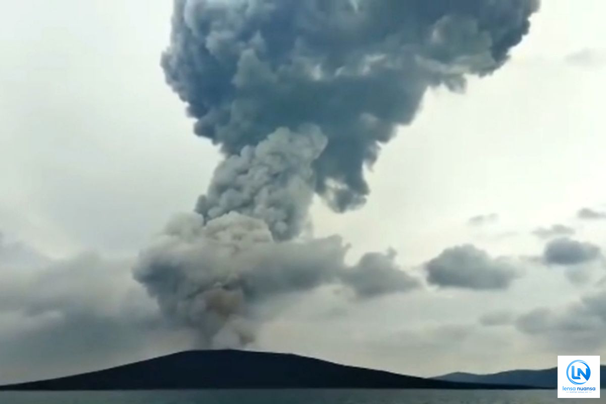 Pandeglang dan Kota Serang Terapkan PJJ Imbas Erupsi Anak Krakatau, Ribuan Siswa Belajar dari Rumah